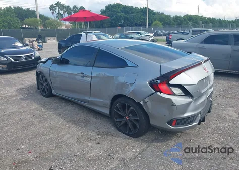 2019 Honda Civic Sport из США, поврежденный, VIN 2HGFC4B89KH309302